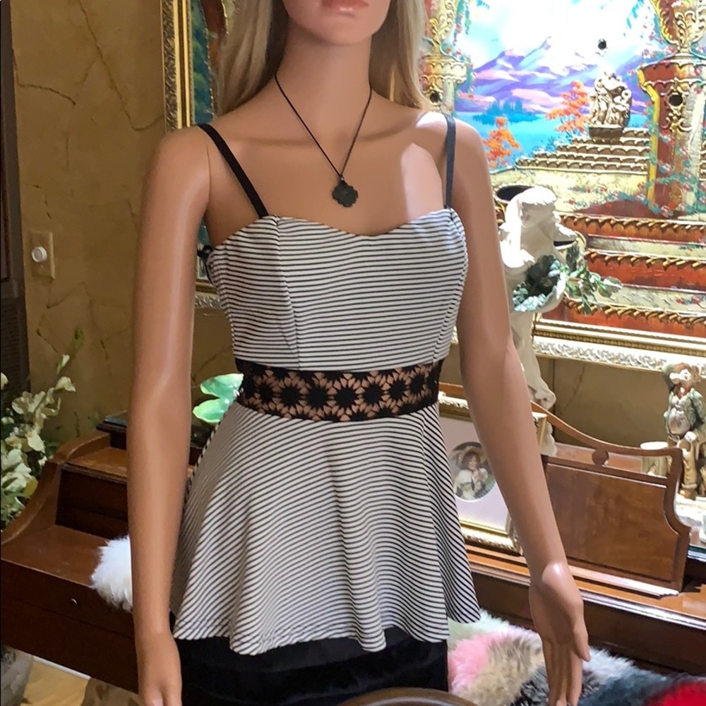 Haute Monde Dressy Top Size S